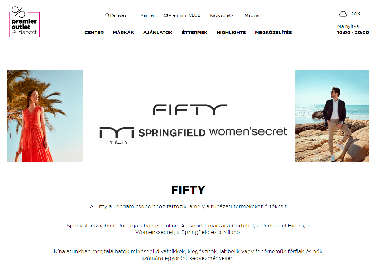 Fifty Premier Outlet