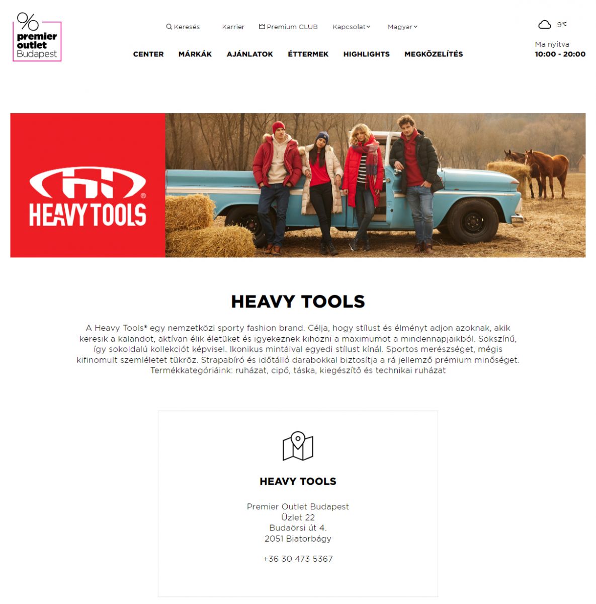 HEAVY TOOLS Premier Outlet